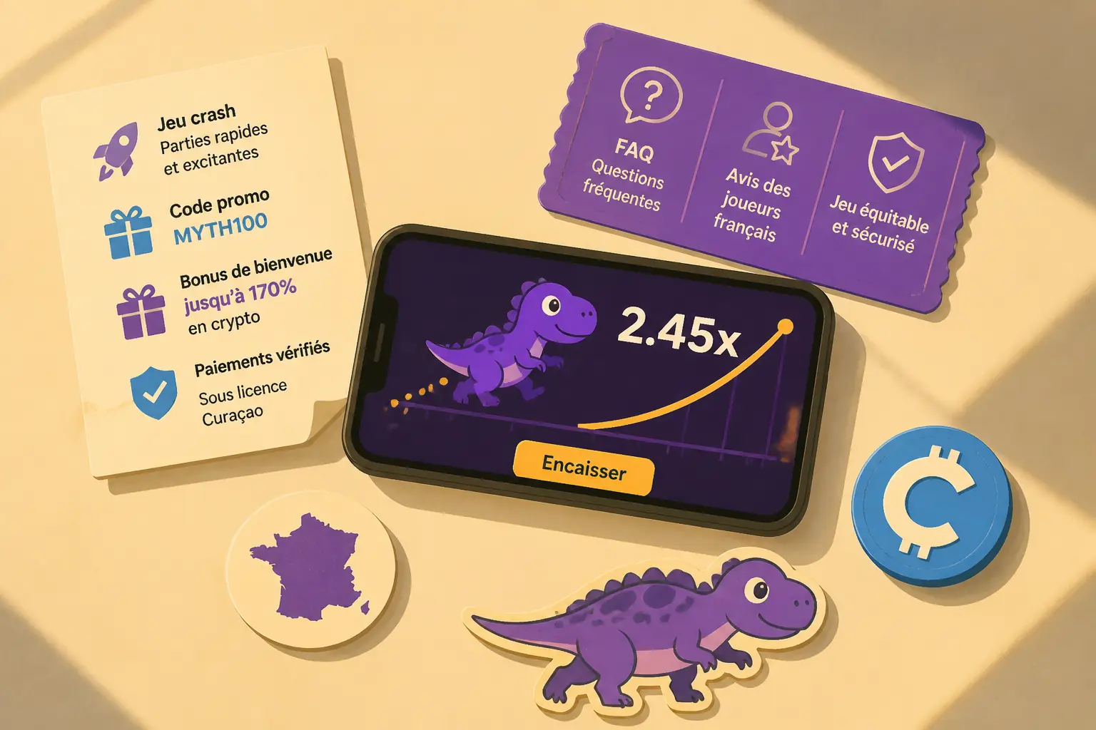 MyStake Casino Dino – France visual guide for MyStake Casino