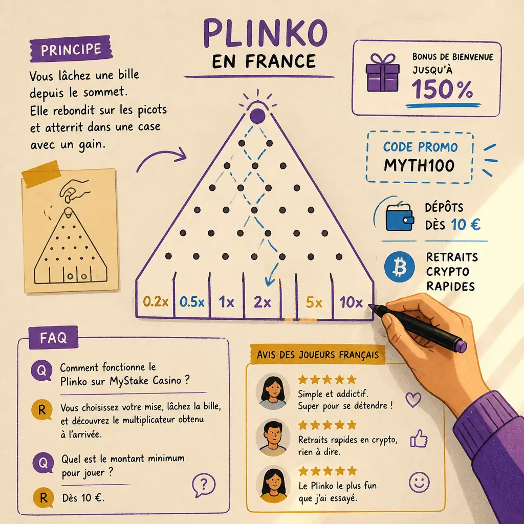 MyStake Casino Plinko en France : guide complet visual guide for MyStake Casino
